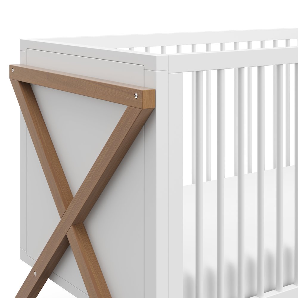 Storkcraft Equinox 3-in-1 Convertible Crib - Vintage Driftwood. Picture 4