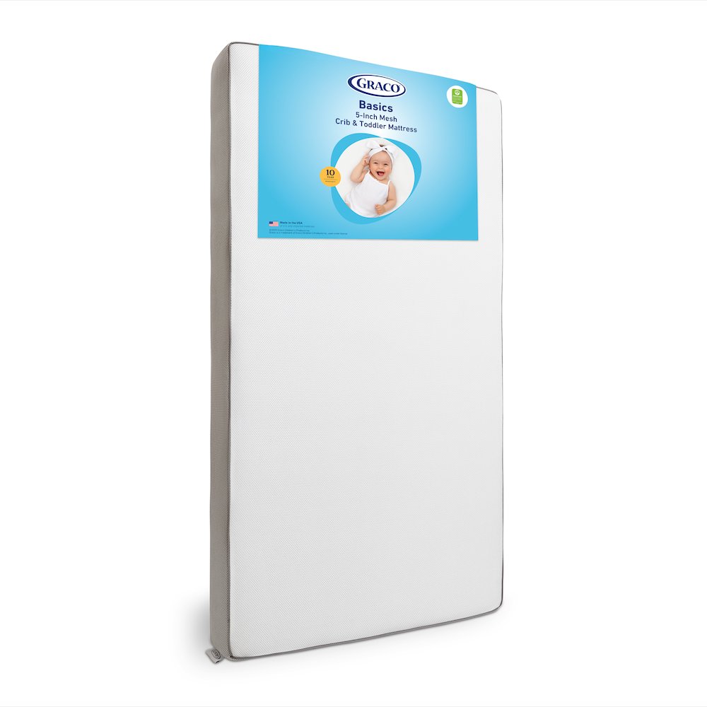 Basics 5-Inch Mesh Crib & Toddler Mattress