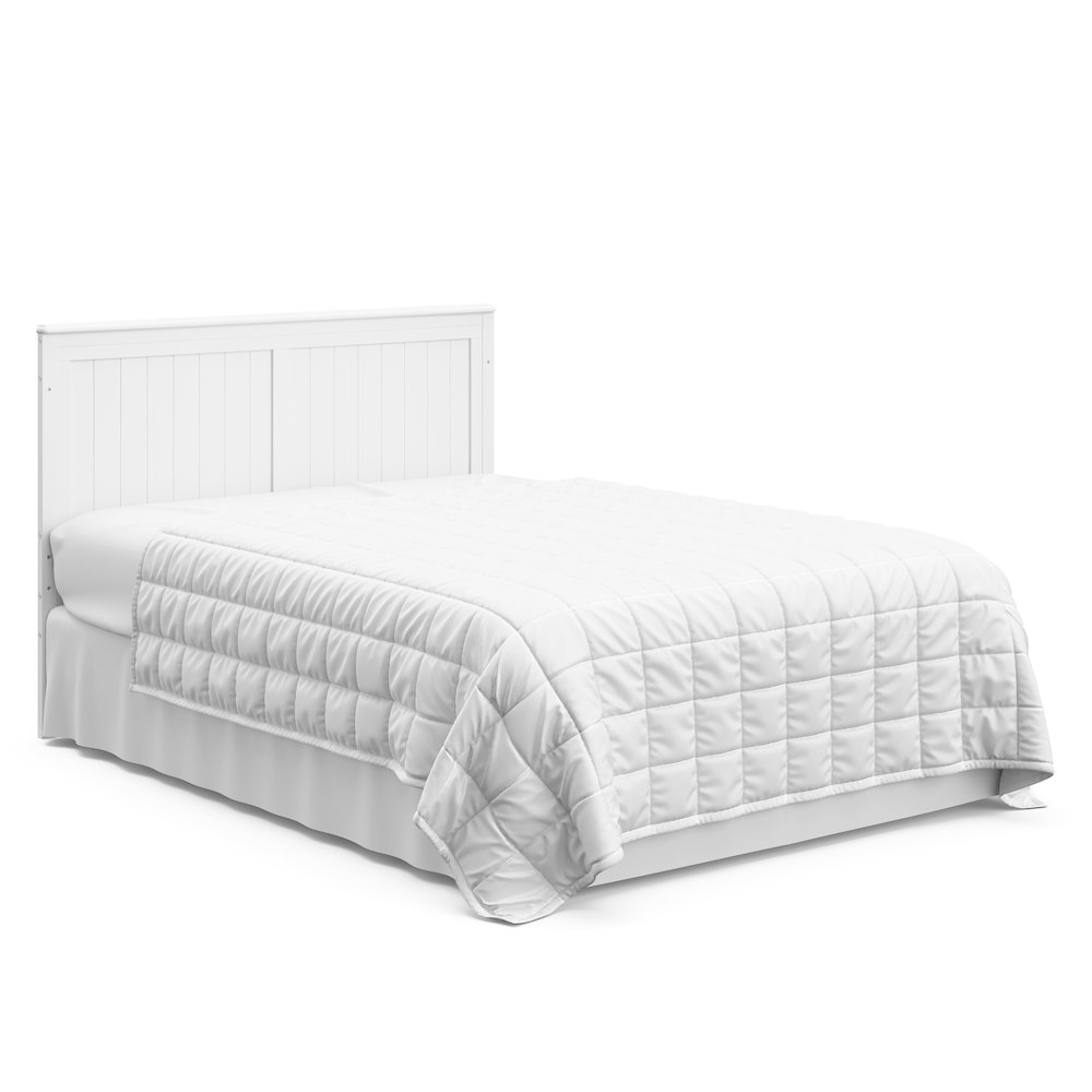 Graco Hadley 5-in-1 Convertible Crib with Drawer (White) –Crib with Drawer Combo. Picture 6