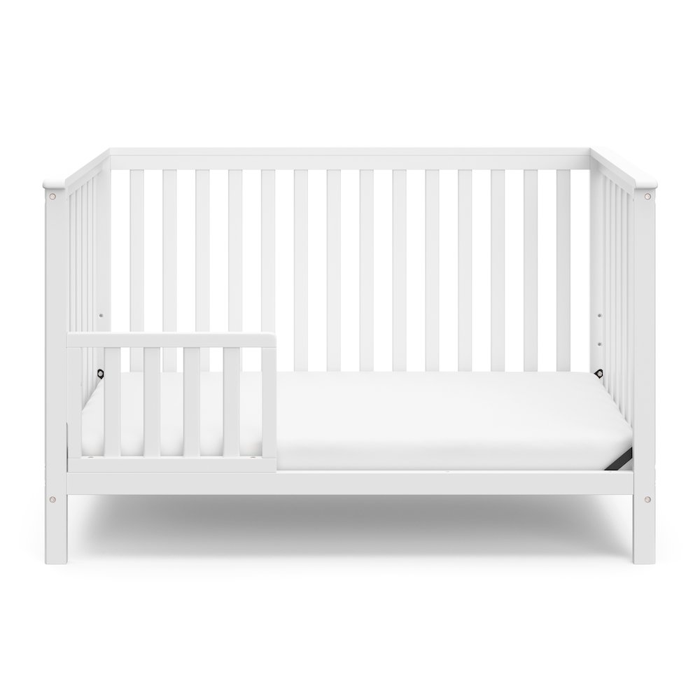 Storkcraft Hillcrest 4-in-1 Convertible Crib - White. Picture 7