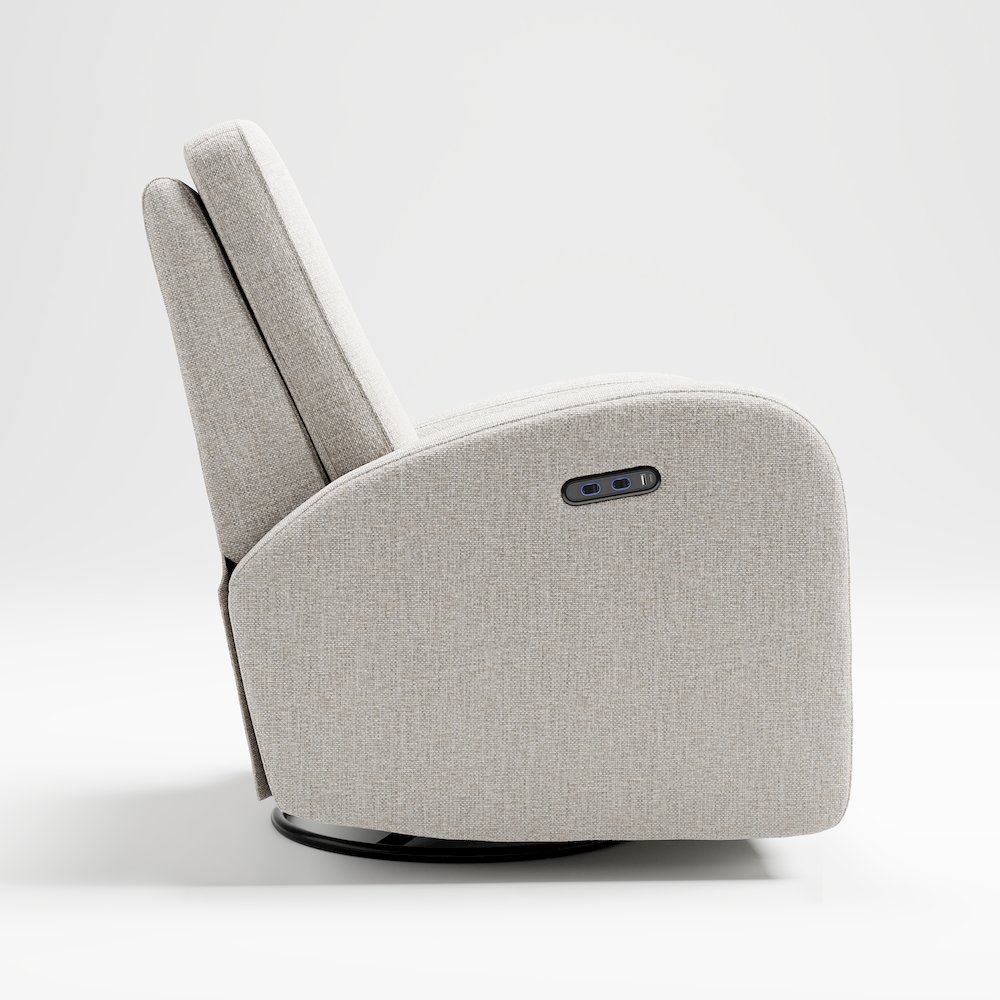 Storkcraft Santa Monica Power Recliner Swivel Glider (Dune Basketweave). Picture 4