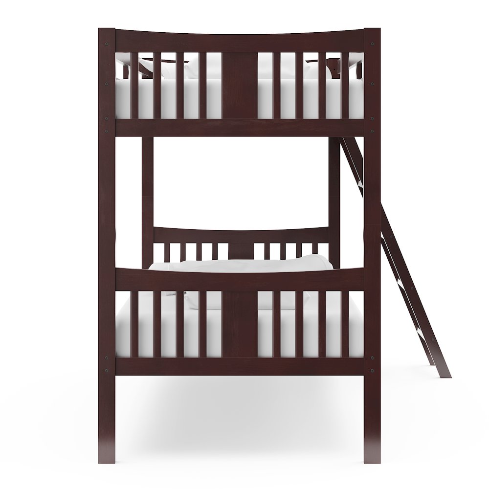 Storkcraft Caribou Twin-over-Twin Bunk Bed (Espresso). Picture 5