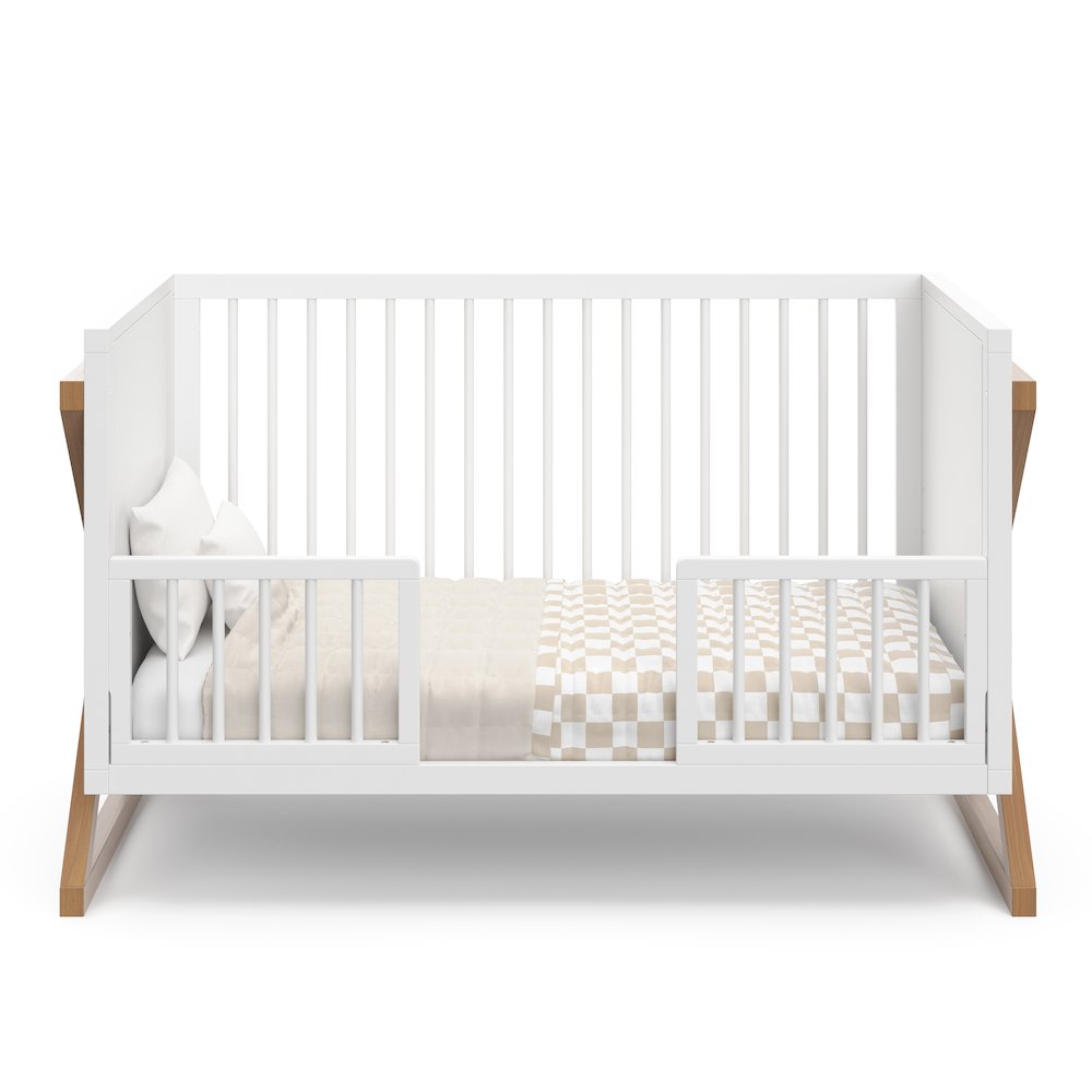 Storkcraft Equinox 3-in-1 Convertible Crib - Vintage Driftwood. Picture 6