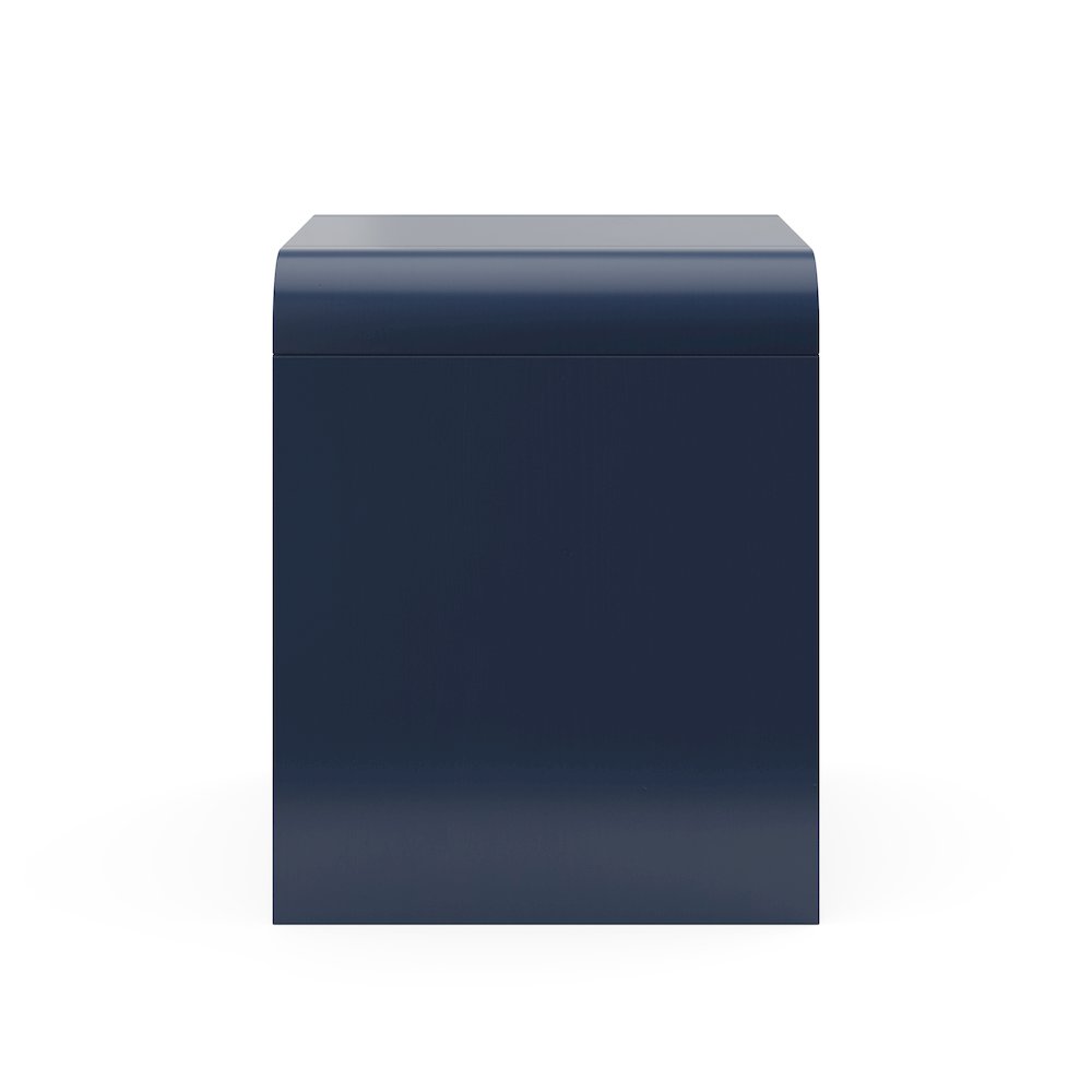 Storkcraft Next Santos 2-Drawer Nightstand (Midnight Blue with Natural). Picture 7