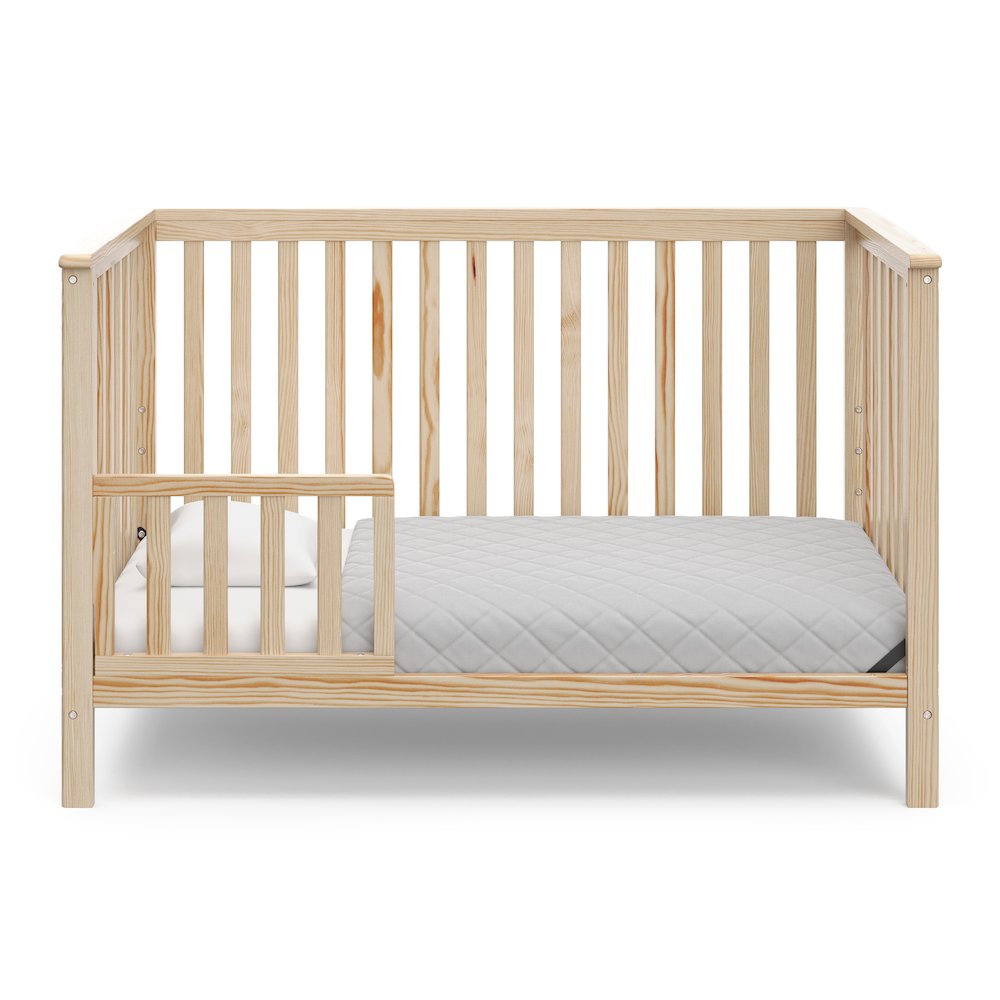Storkcraft Hillcrest 4-in-1 Convertible Crib - Natural. Picture 6
