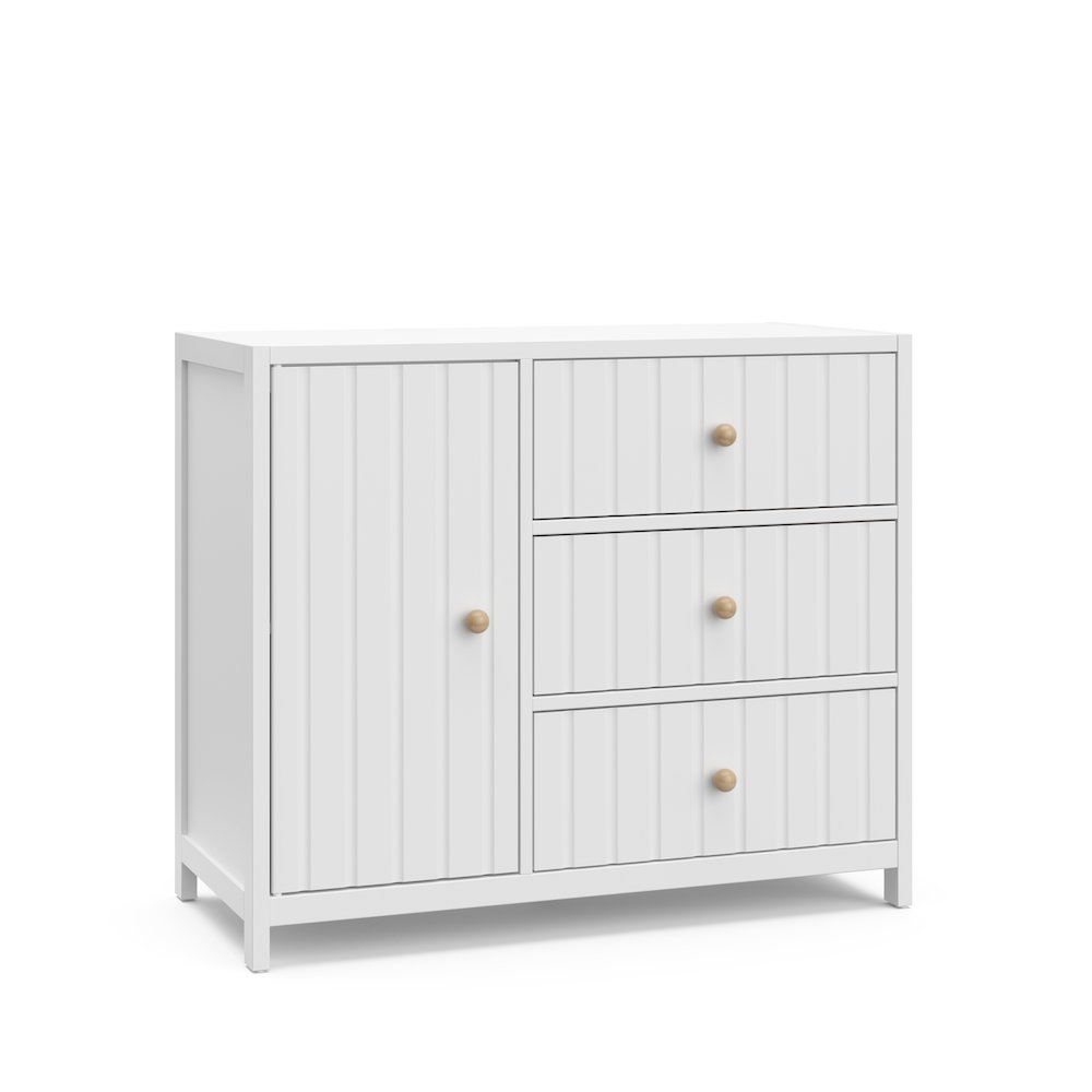 Graco Teddi Drawer Combo Dresser (White). Picture 1