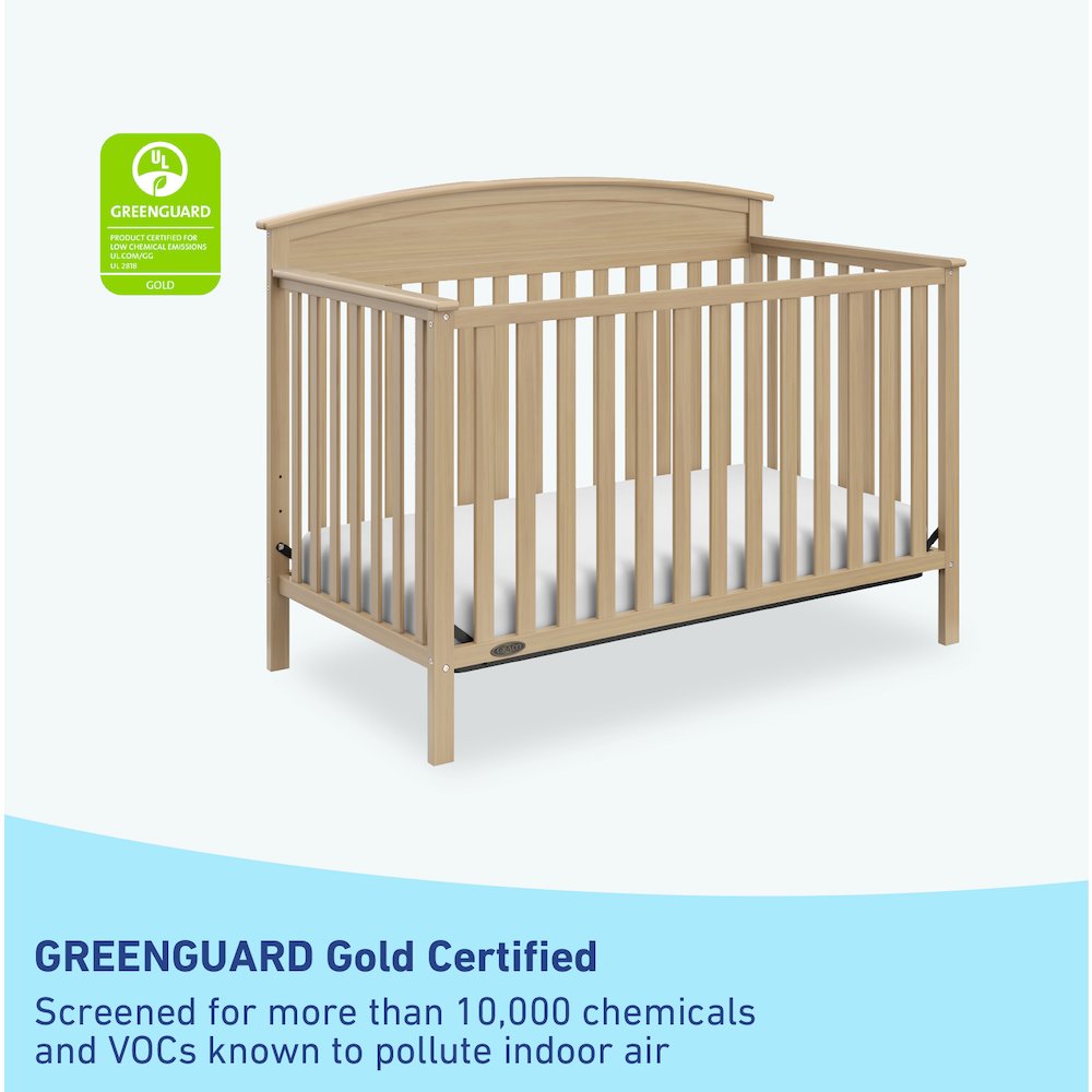 Graco Benton 5-in-1 Convertible Crib (Driftwood). Picture 3