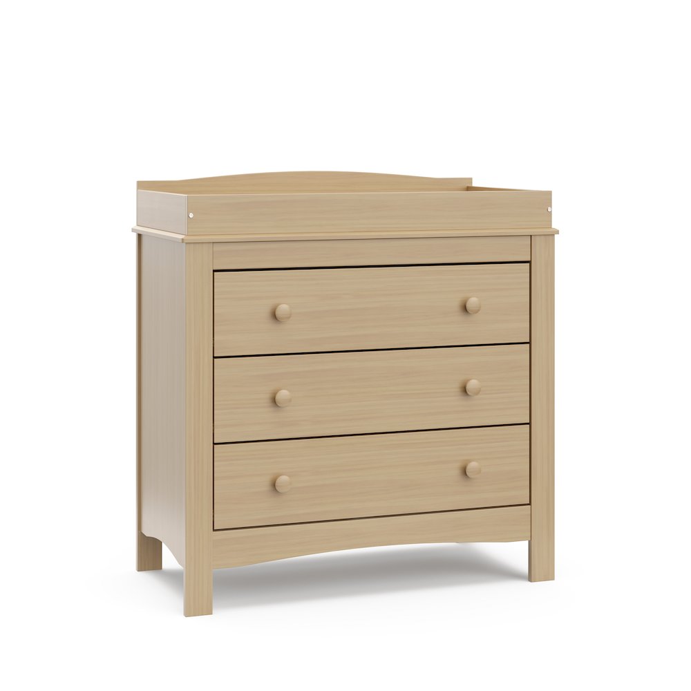 Graco Noah 3 Drawer Chest with Changing Topper (Driftwood). Picture 1