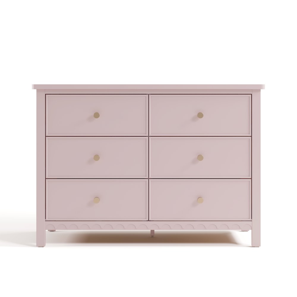 Graco Sasha 6 Drawer Dresser - Blush. Picture 2