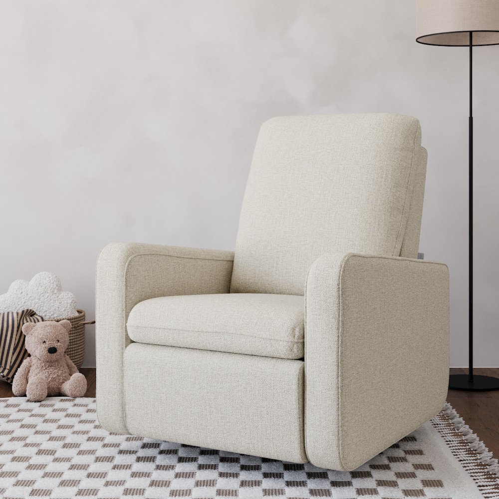 Graco Teddi Power Recliner Swivel Glider (Dune Basketweave). Picture 4