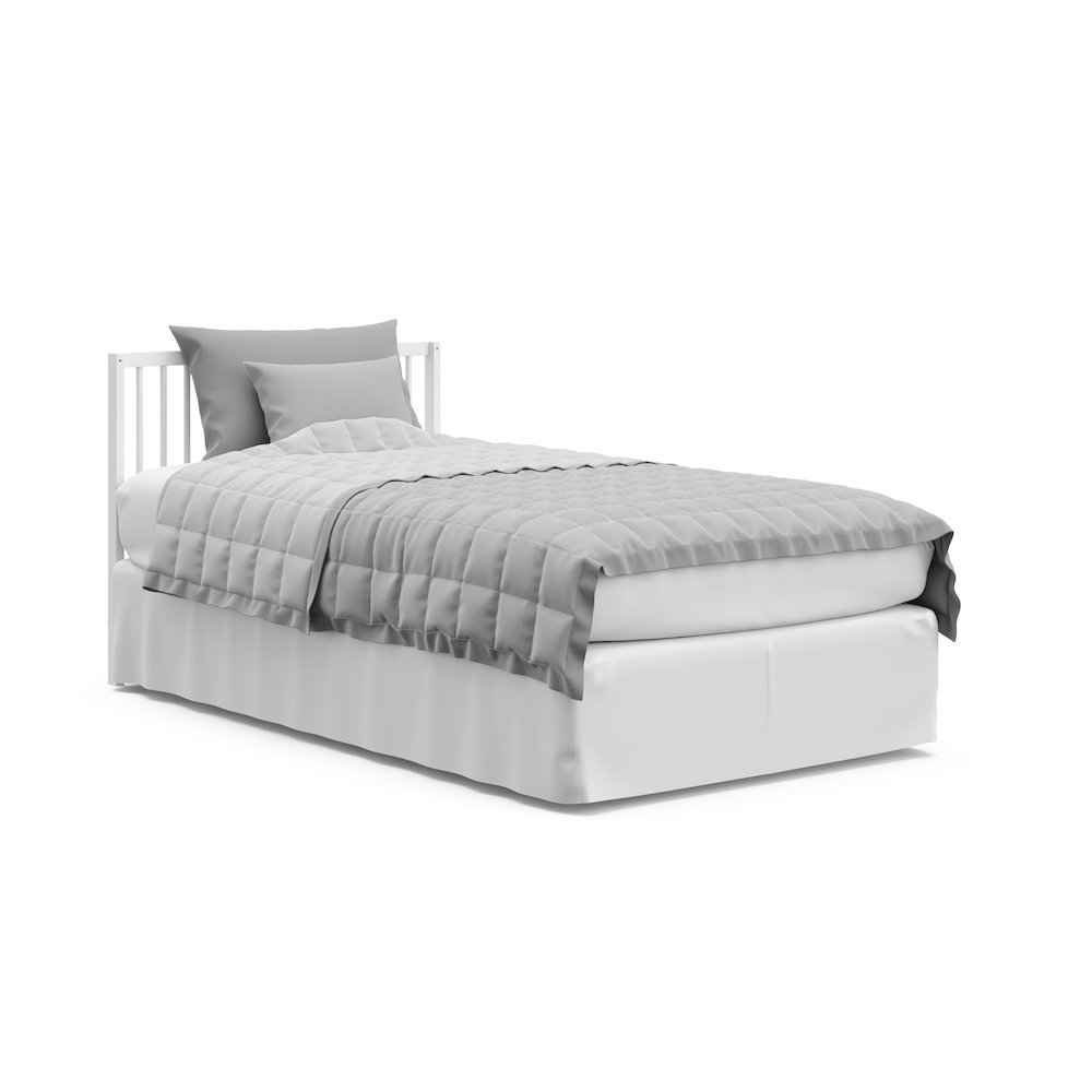 Graco Teddi 4-in-1 Convertible Mini Crib - White. Picture 4
