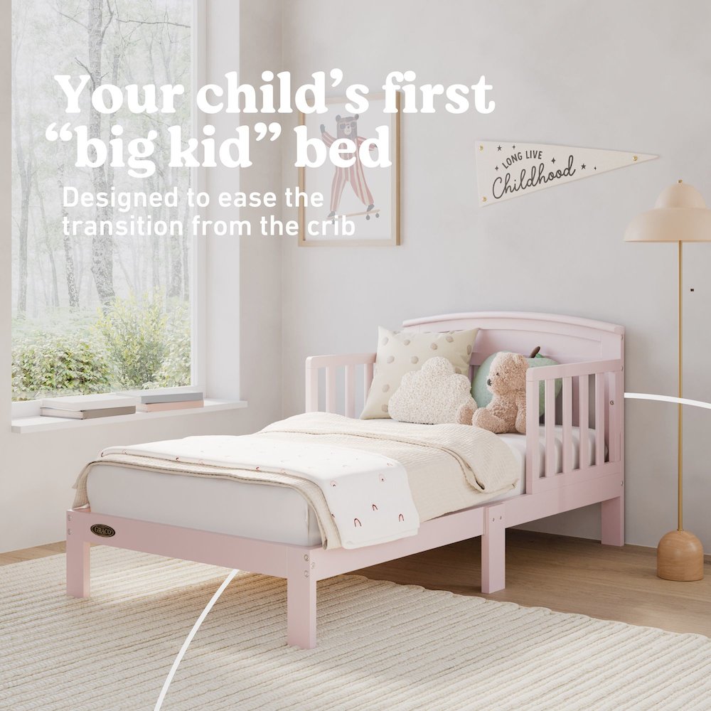 Benton Toddler Bed - Blush. Picture 3