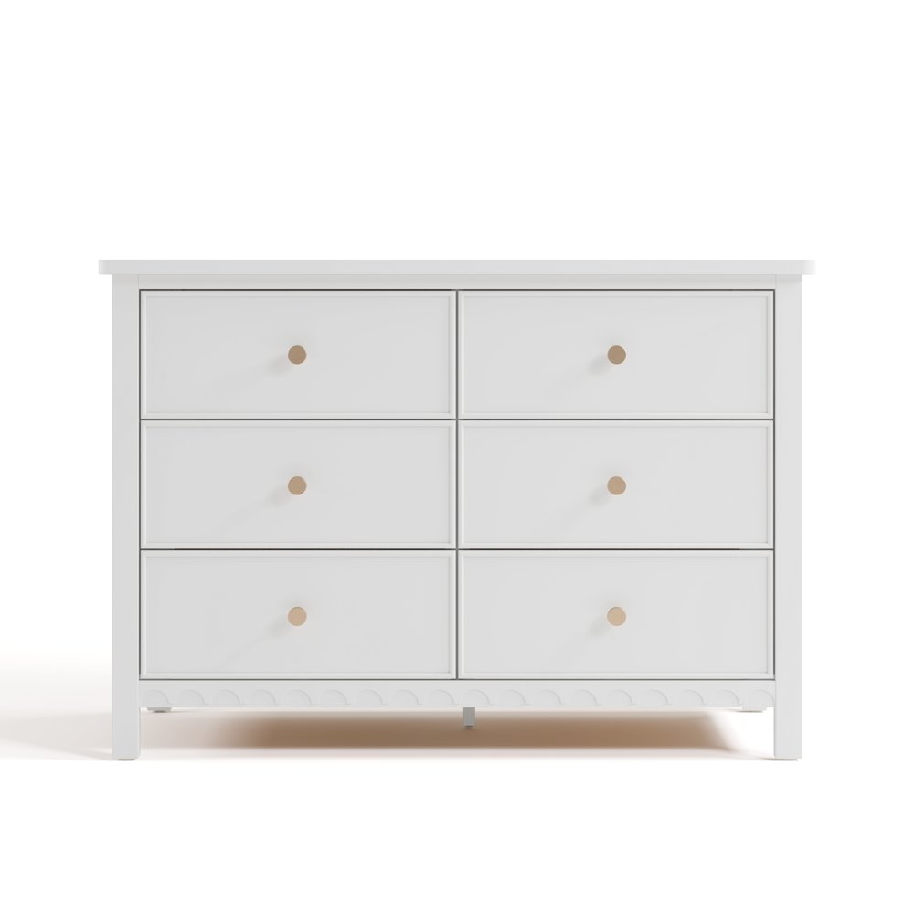 Graco Sasha 6 Drawer Dresser - White. Picture 2