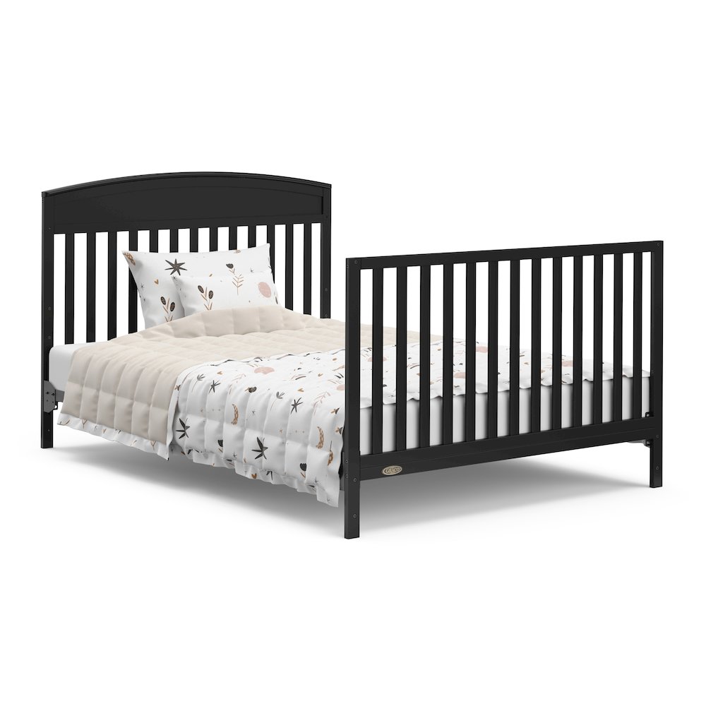 Graco Benton 5-in-1 Convertible Crib with Drawer (Black). Picture 7