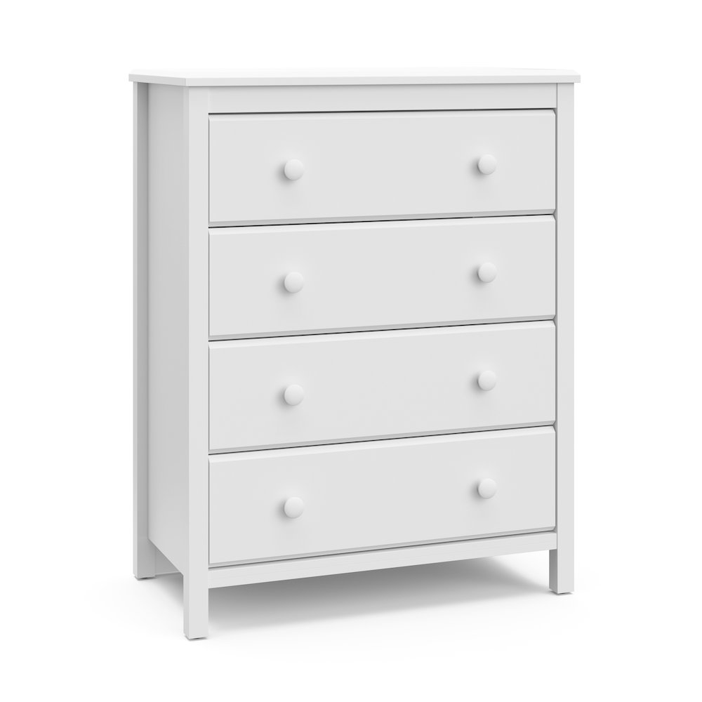 Storkcraft Alpine 4 Drawer Chest (White). Picture 1