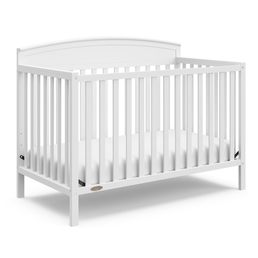 Graco Benton 5-in-1 Convertible Crib (White). Picture 1