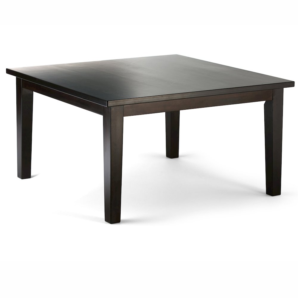 Acadian Solid Hardwood 9 Piece Dining Set In Distressed Saddle Brown. Picture 2