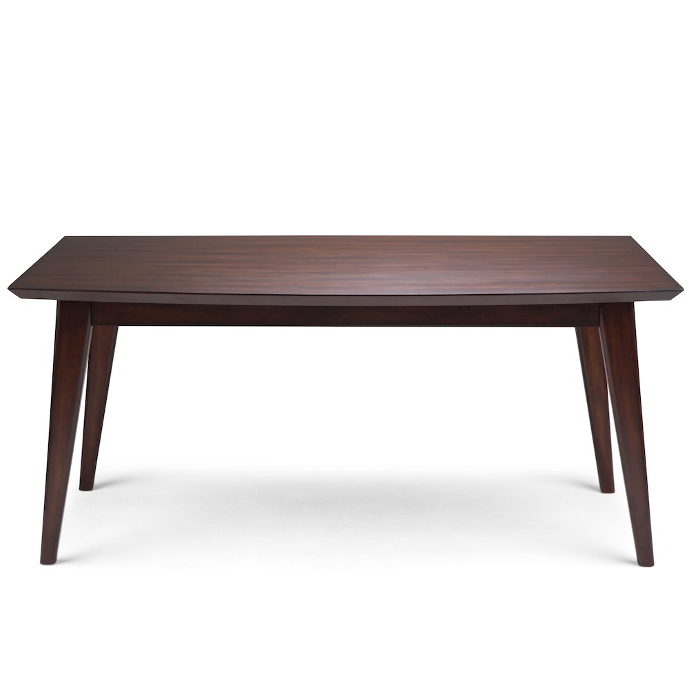 Acadian / Draper Solid Hardwood 7 Piece Dining Set In Tanners Brown. Picture 4