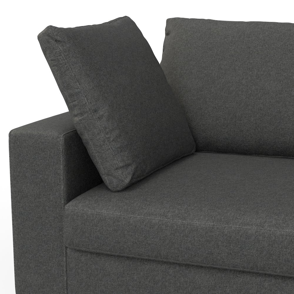 Charlie 78-Inch Sofa In Tightly Woven Performance Fabric. Picture 4