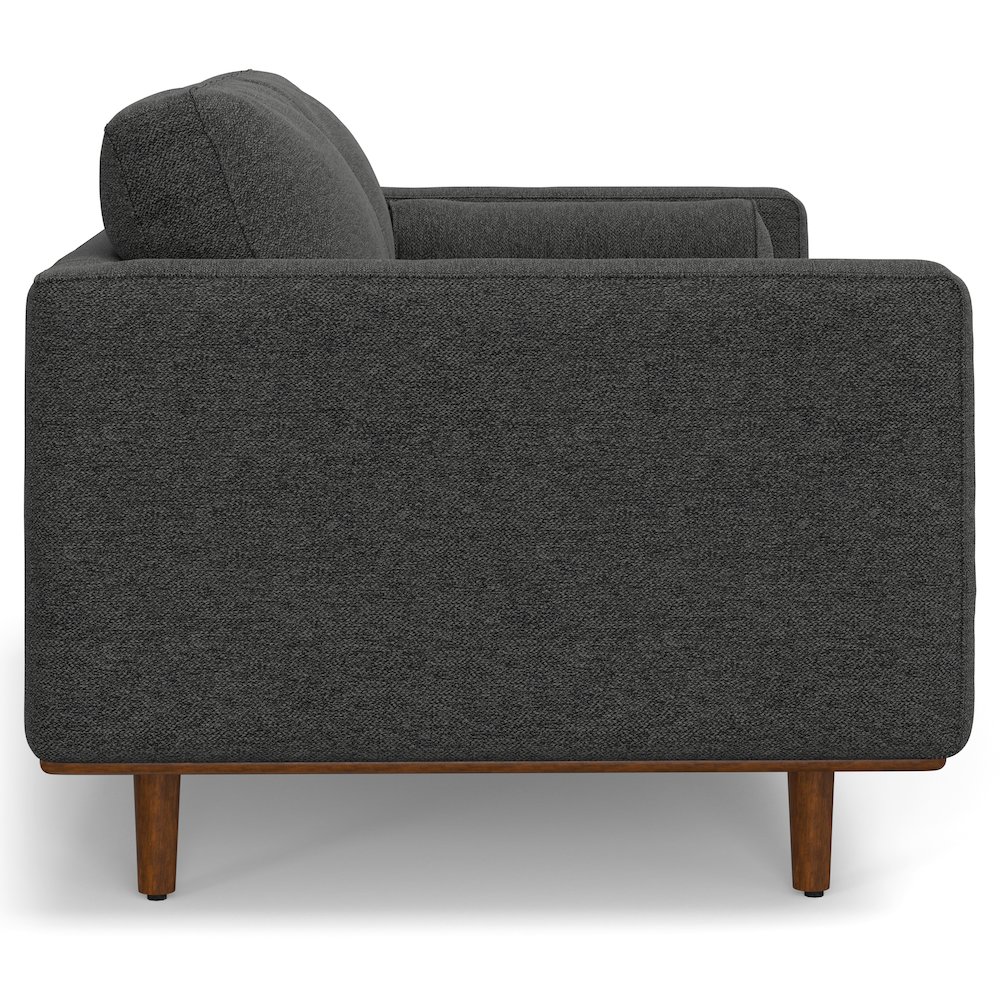 Morrison 72-Inch Sofa And Ottoman Set In Woven-Blend Fabric. Picture 3