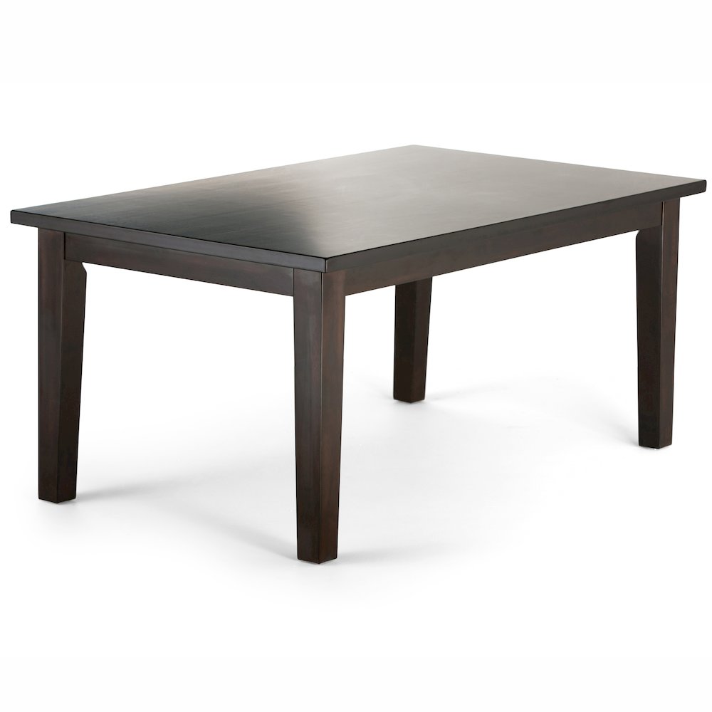 Acadian Solid Hardwood 7 Piece Dining Set In Distressed Saddle Brown. Picture 2