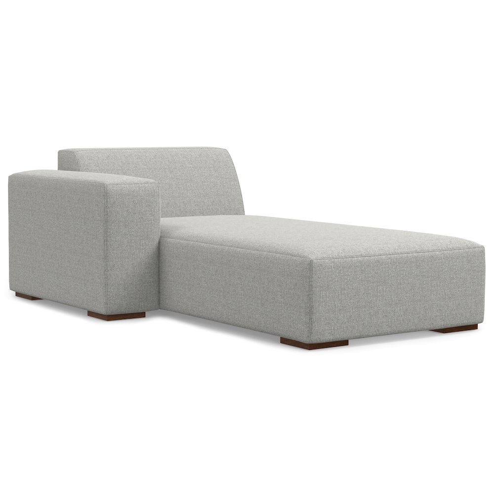 Rex Left Chaise Sofa Module In Tightly Woven Performance Fabric. Picture 1