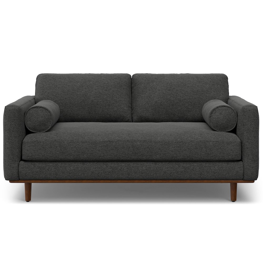 Morrison 72-Inch Sofa And Ottoman Set In Woven-Blend Fabric. Picture 4