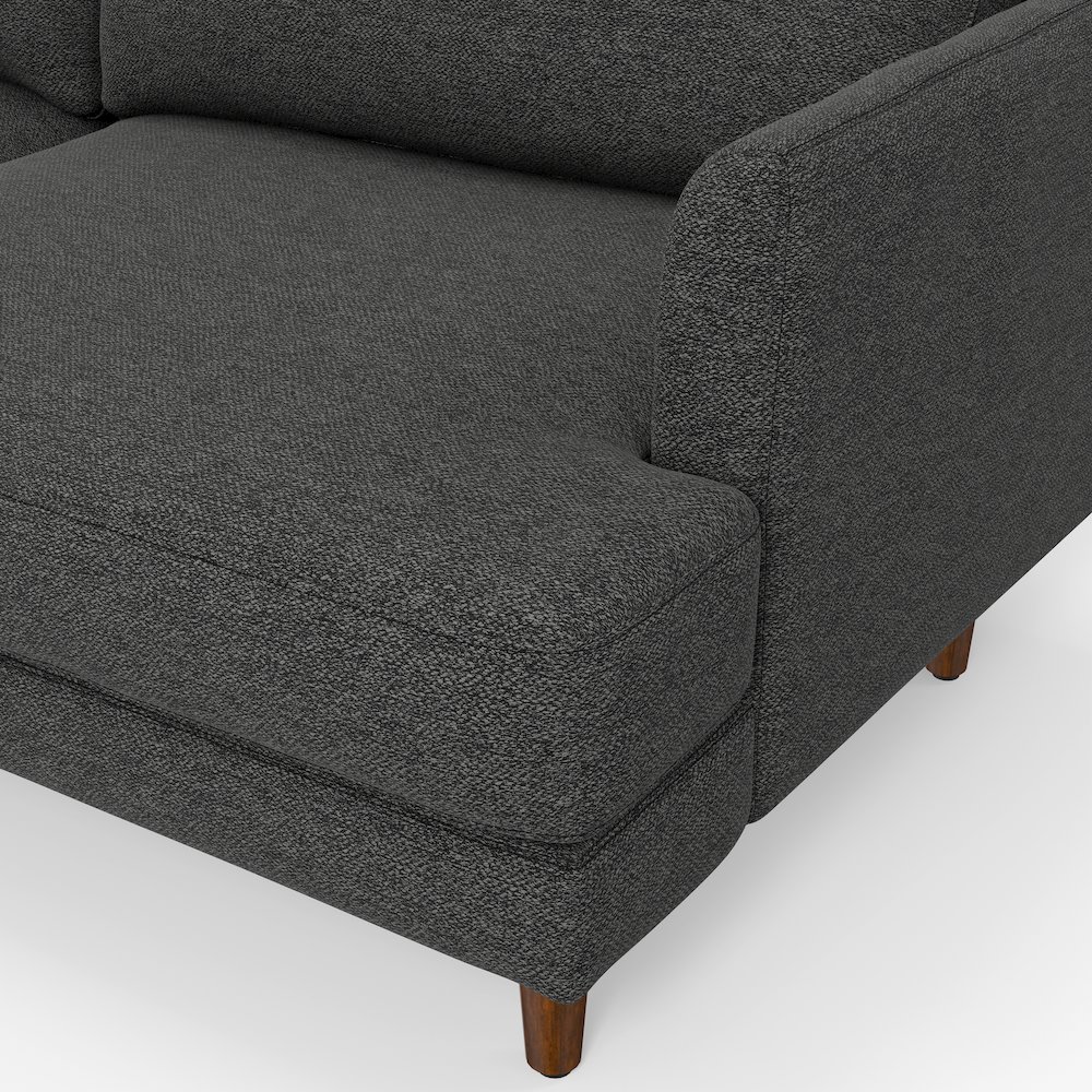 Livingston 90-Inch Sofa In Woven-Blend Fabric. Picture 4