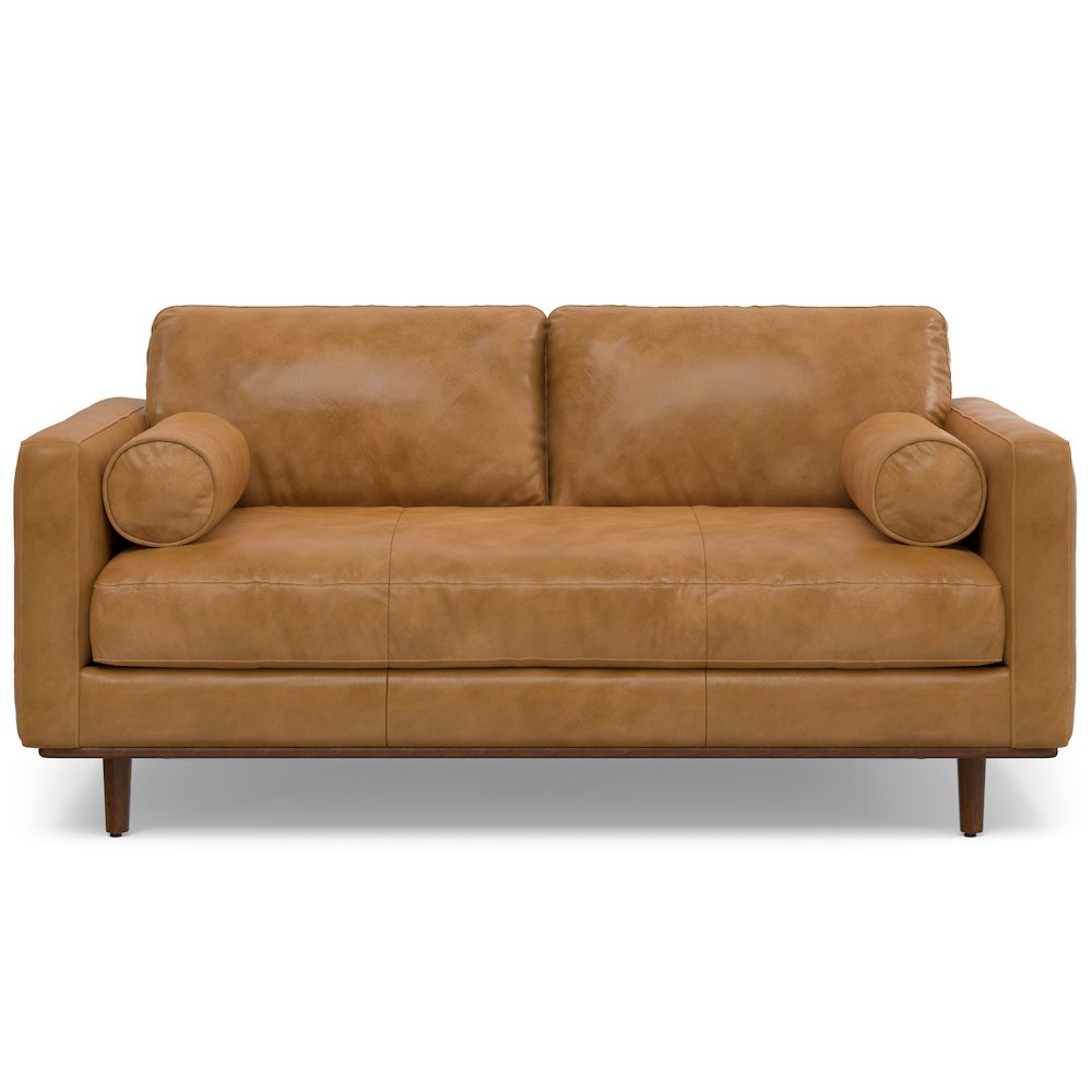 Morrison 72-Inch Sofa In Genuine Leather. Picture 1