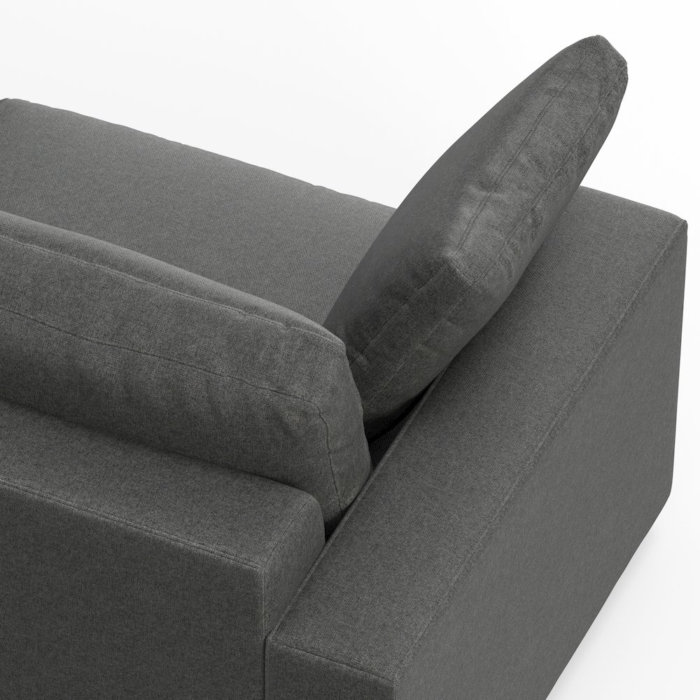 Charlie 78-Inch Sofa In Tightly Woven Performance Fabric. Picture 2