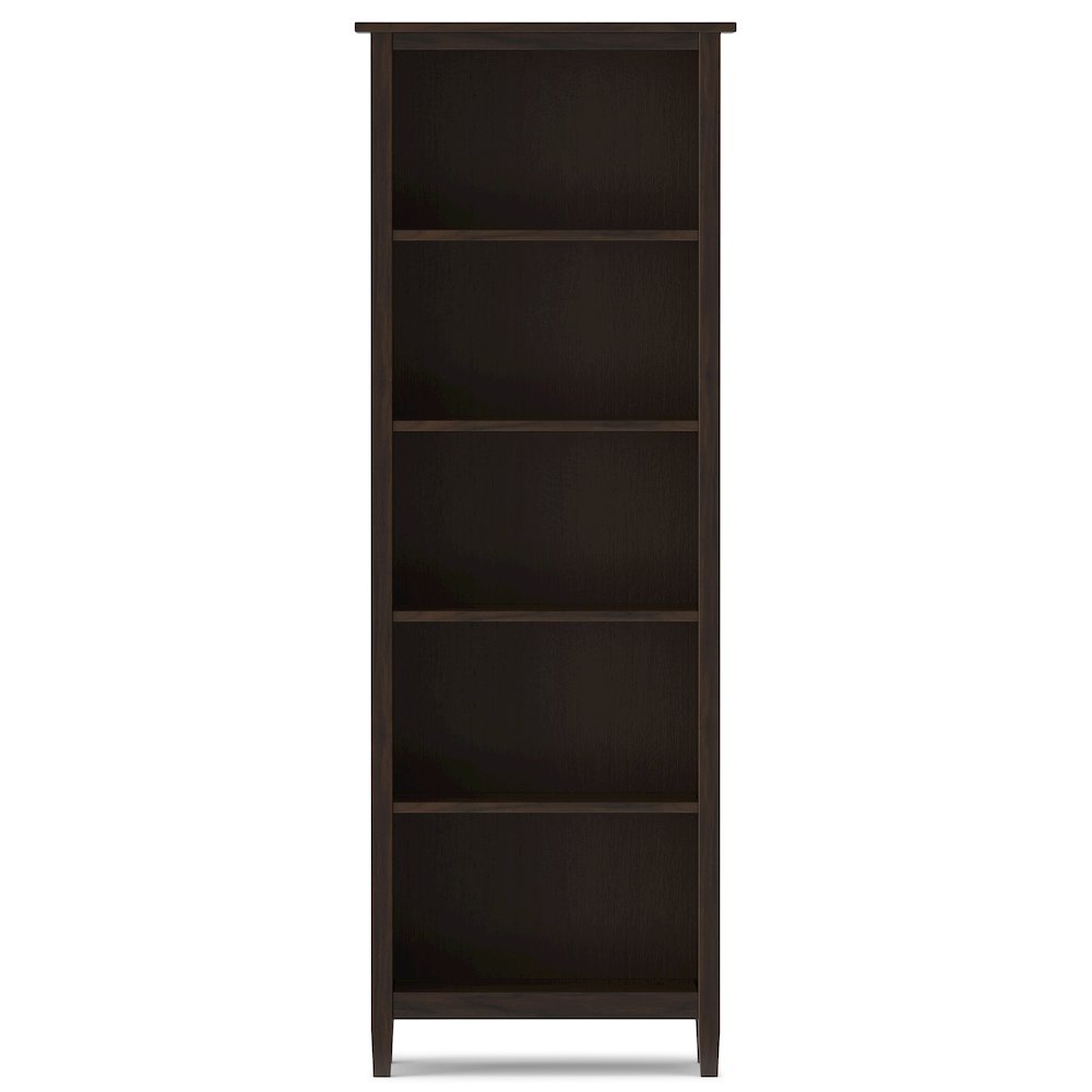48 inch Wide Desk with 26 inch Wide Bookcase in Tobacco Brown (Set of 2). Picture 4