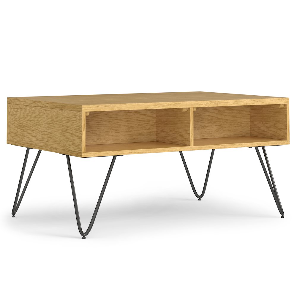Hunter Small Lift Top Coffee Table In Oak. Picture 3