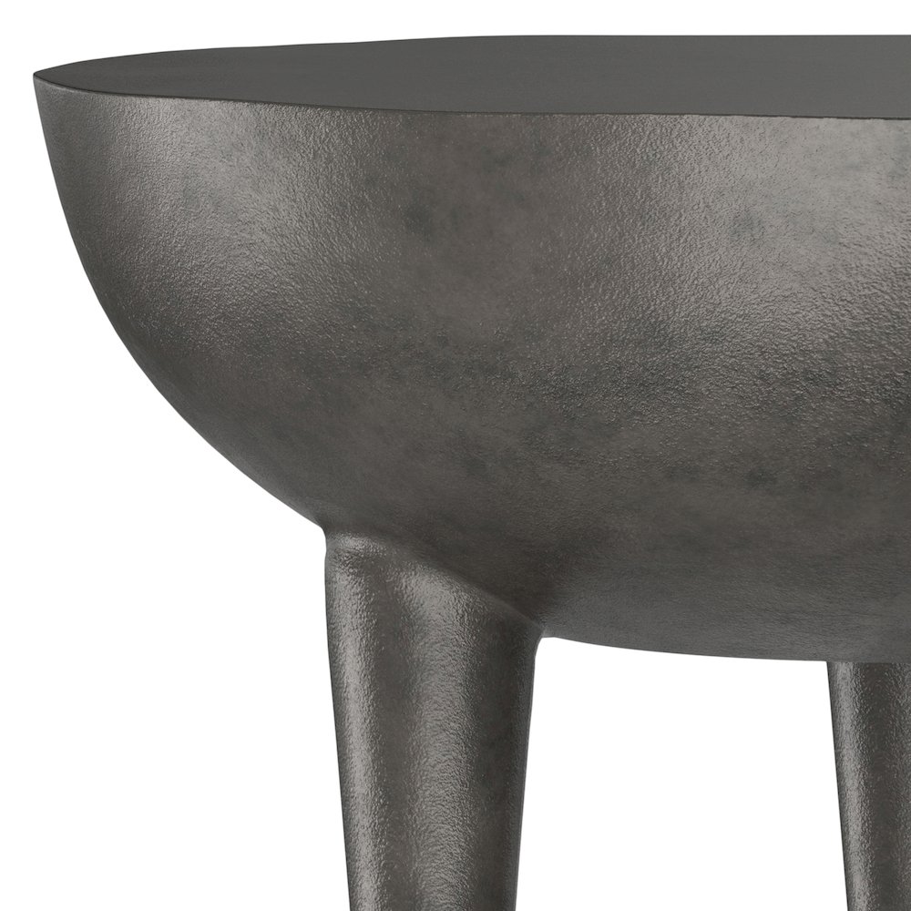 Otto Side Table In Graphite. Picture 4