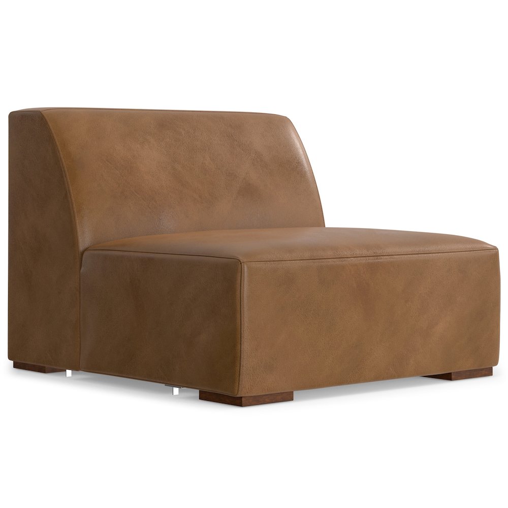 Rex 3-Seater Modular Sofa In Genuine Leather. Picture 3