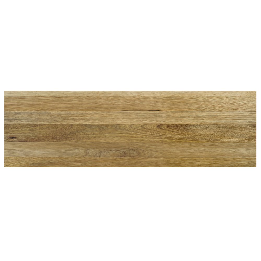 Harvey Solid Mango Wood Bench In Natural. Picture 4