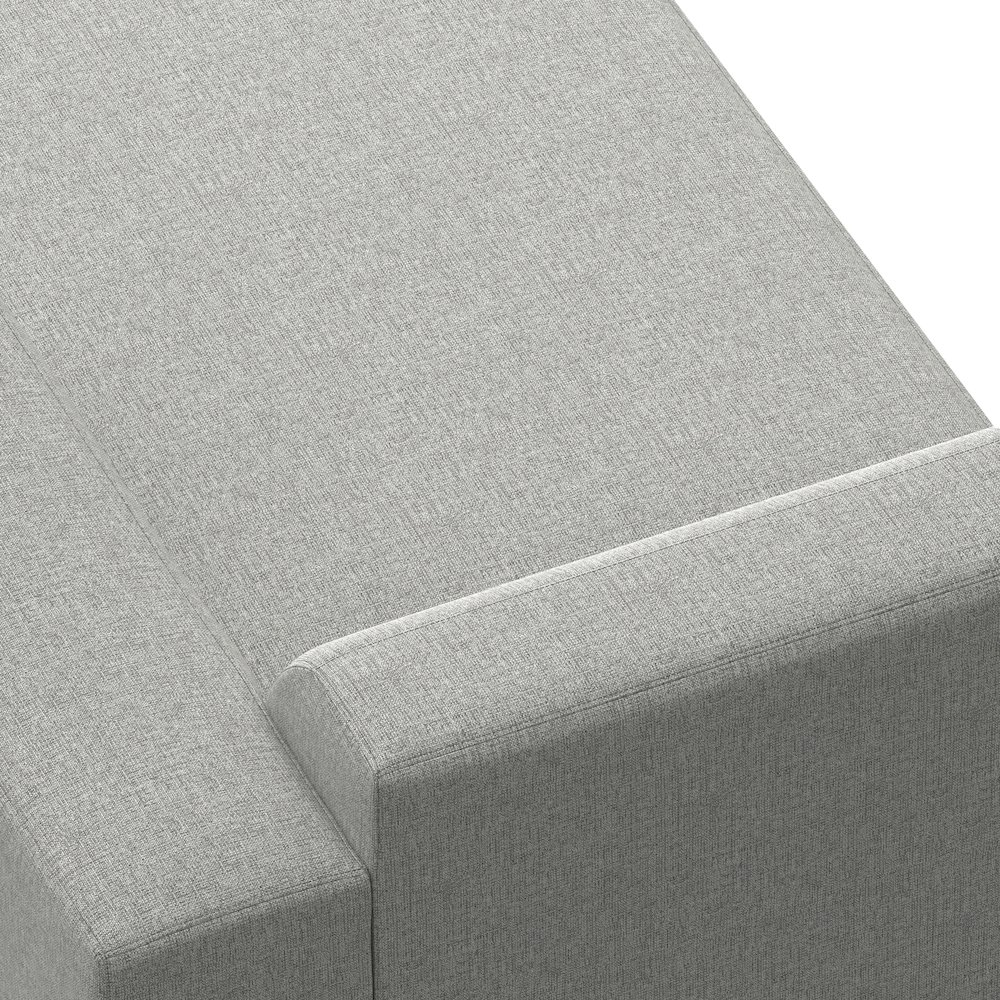 Rex Right Chaise Sofa Module In Tightly Woven Performance Fabric. Picture 2