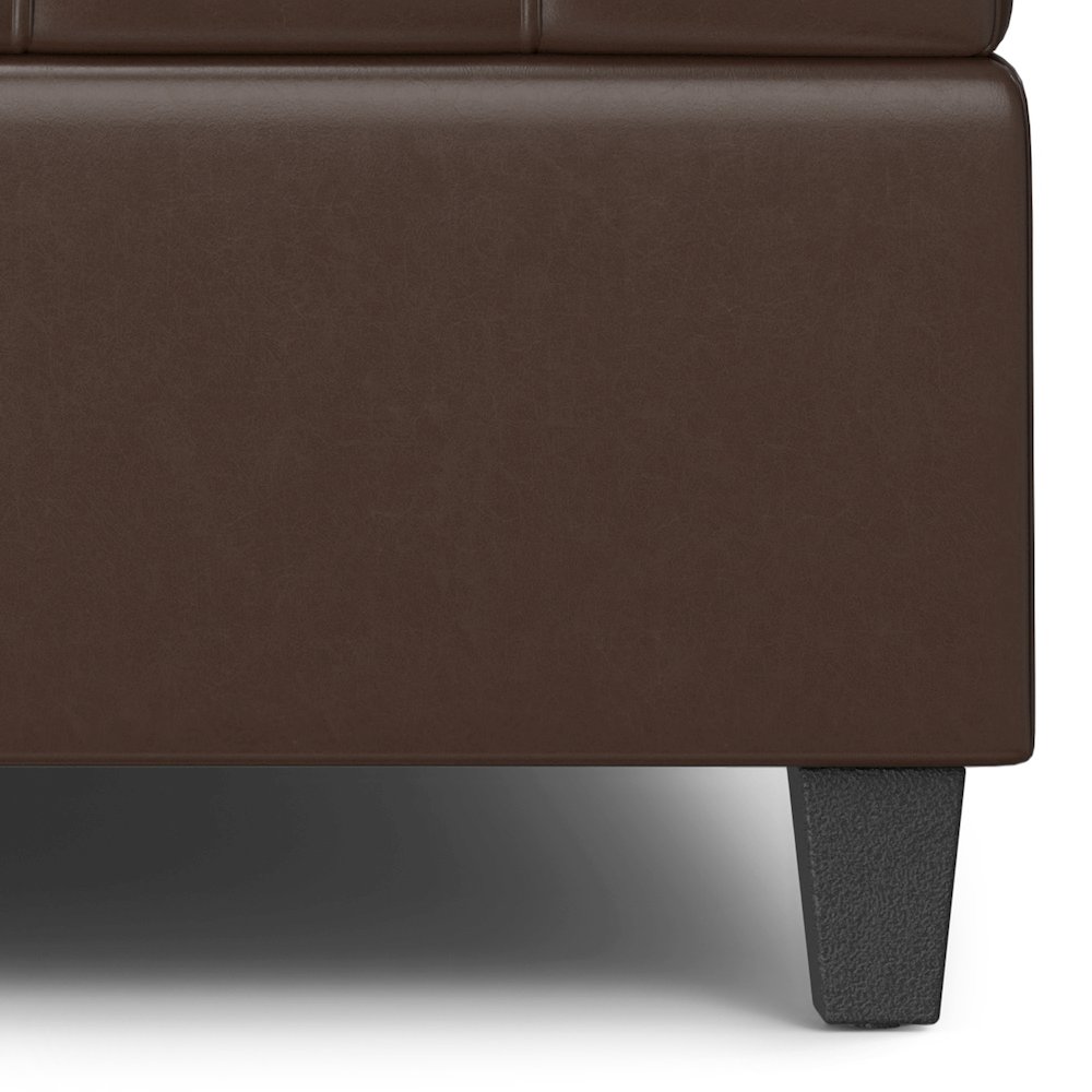 40 inch Wide Square Large Coffee Table Storage Ottoman. Picture 6
