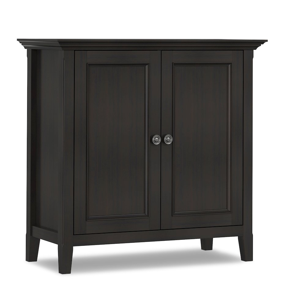 Amherst 37 inch Wide Solid Wood Transitional 2 Door Storage Cabinet. Picture 1