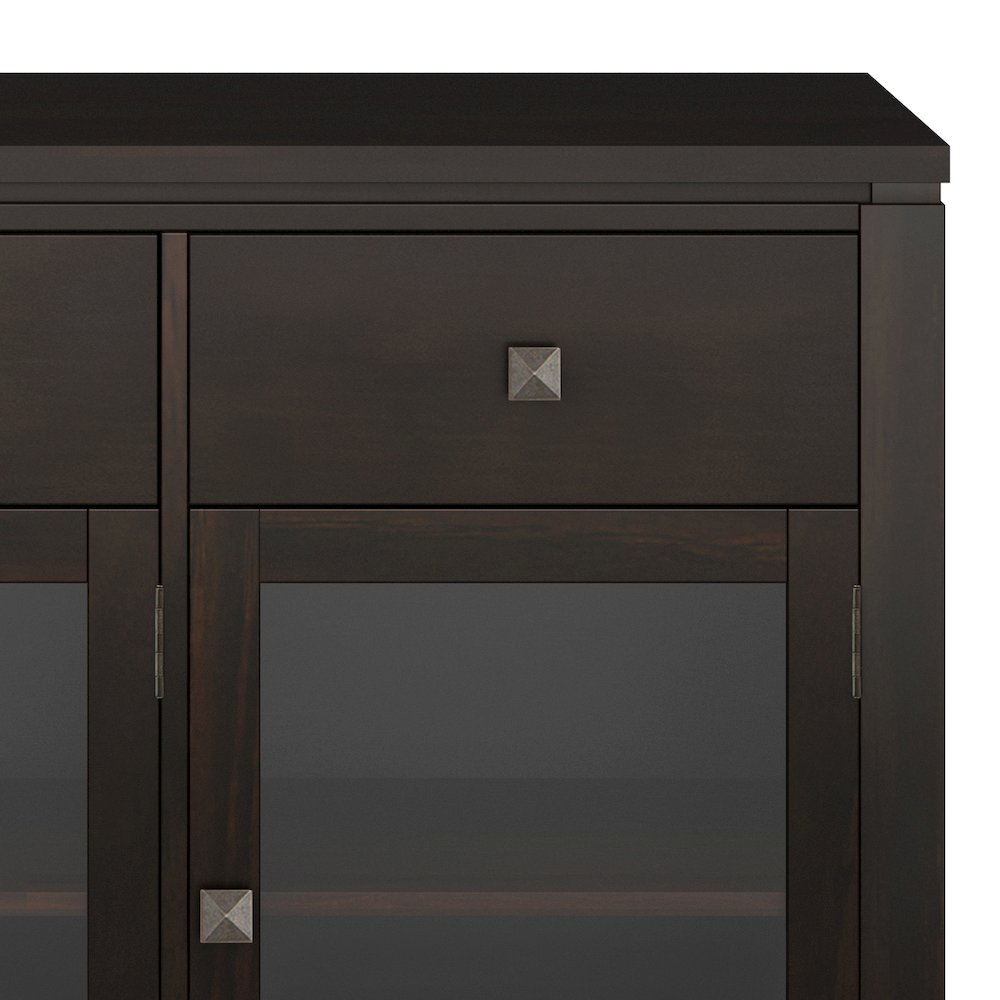 Cosmopolitan Solid Wood Sideboard Buffet In Mahogany. Picture 2