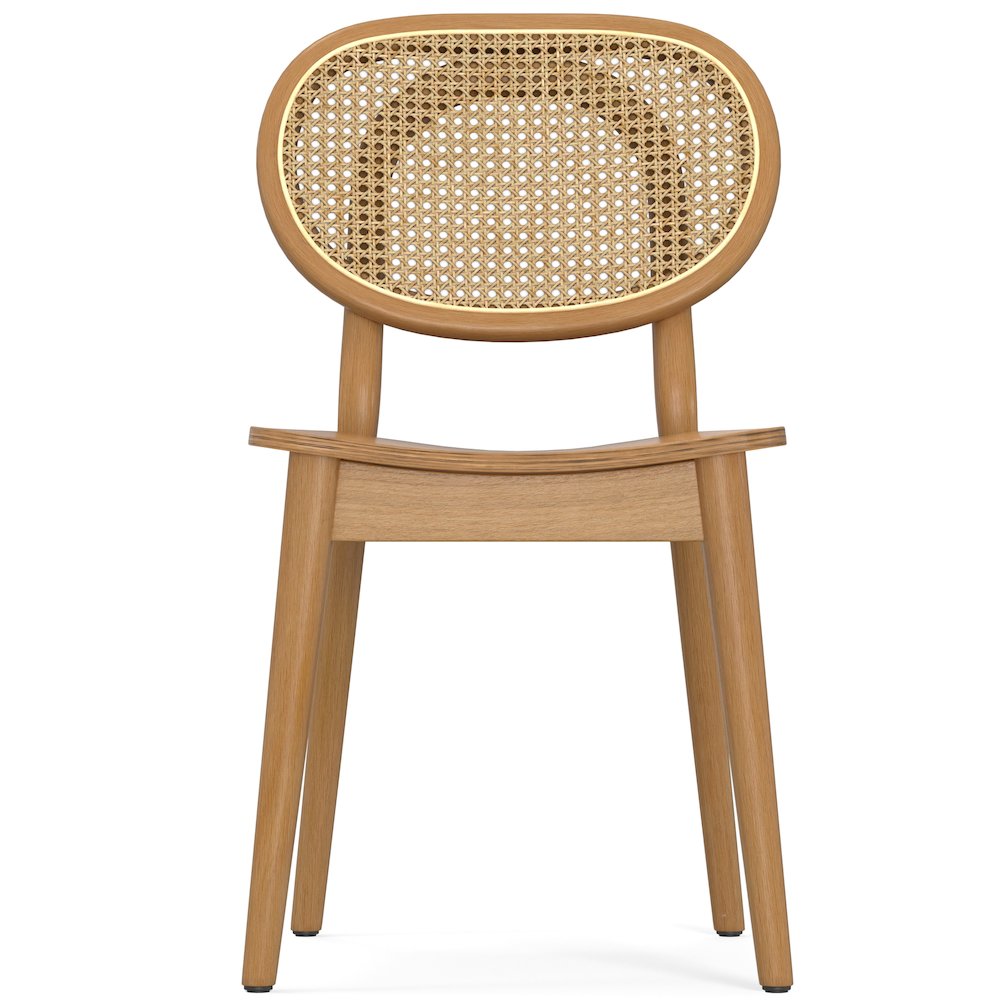 Rachel Dining Chair (Set of 2) in Natural. Picture 4