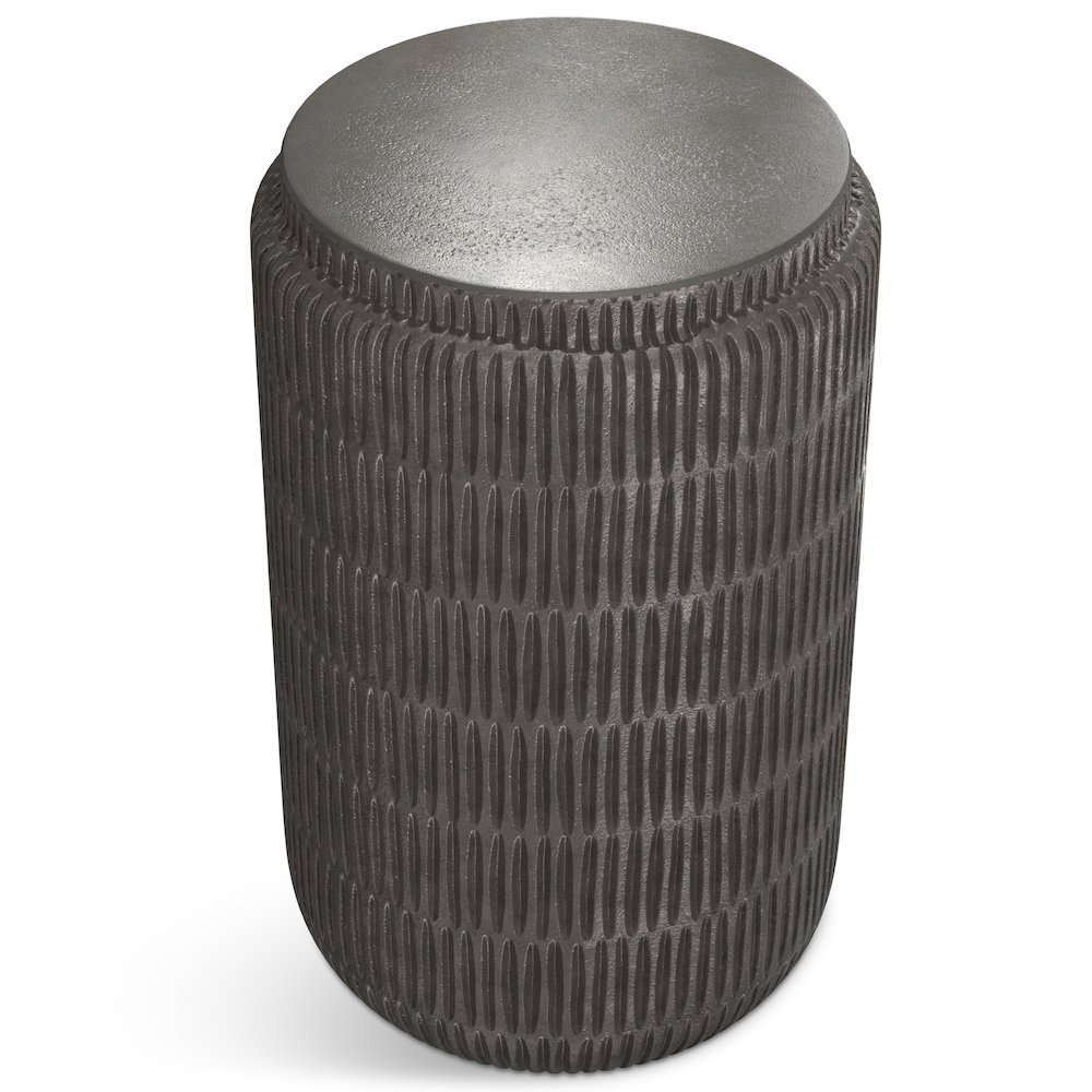 Juno Side Table In Graphite. Picture 2