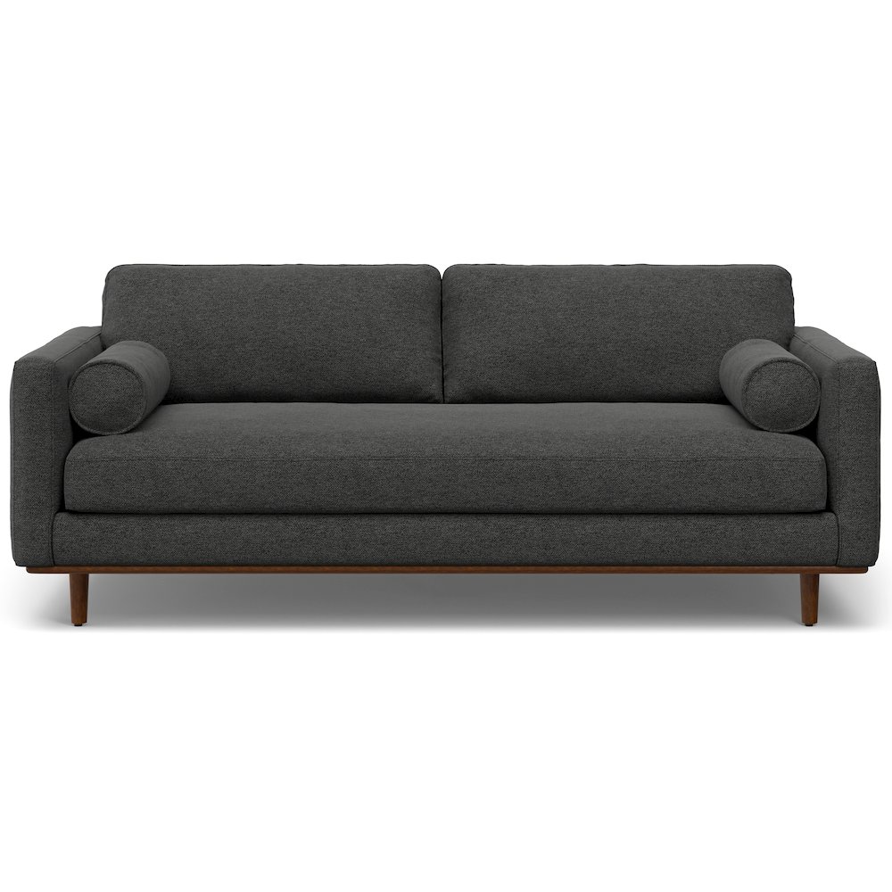 Morrison 89-Inch Sofa And Ottoman Set In Woven-Blend Fabric. Picture 4