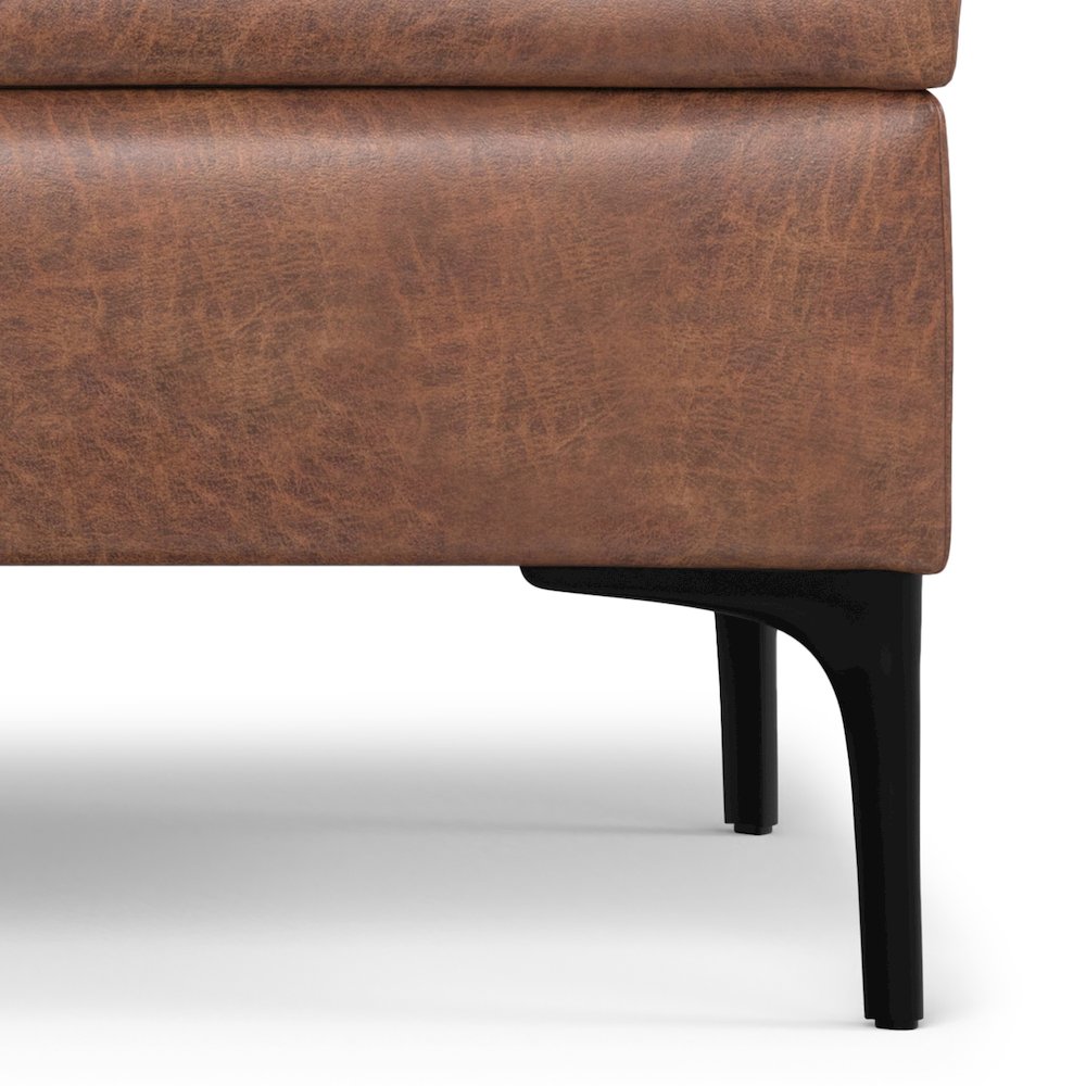 48 inch Rectangle Large Coffee Table Storage Ottoman with Lift up Lid. Picture 3