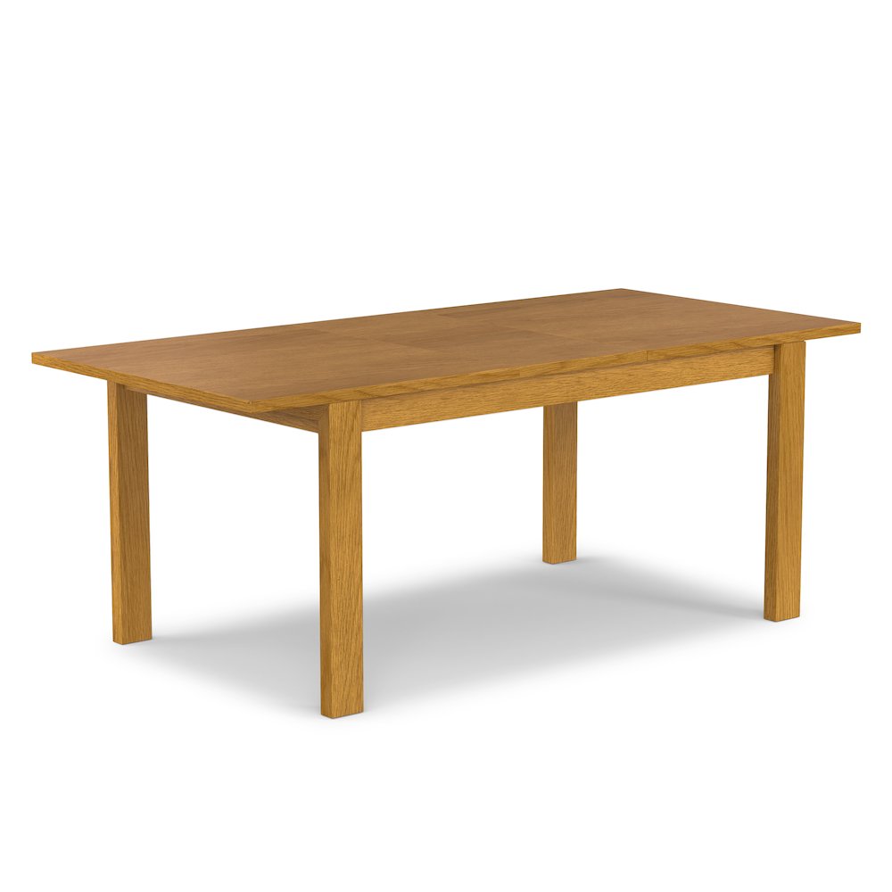 Wilson Extendable Dining Table In Oak Veneer. Picture 10