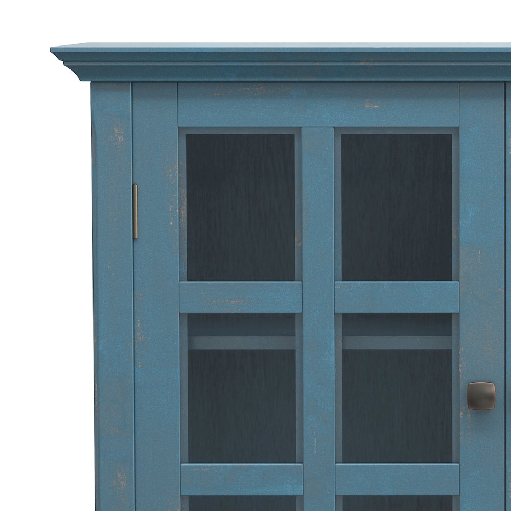 Acadian 39 inch Wide Solid Wood Transitional Medium Storage Cabinet. Picture 6
