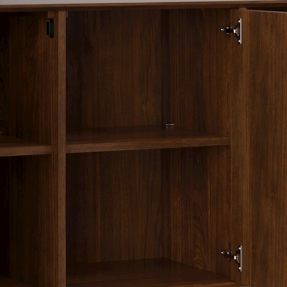 Banting 3 Door Sideboard Buffet In Natural Walnut. Picture 4