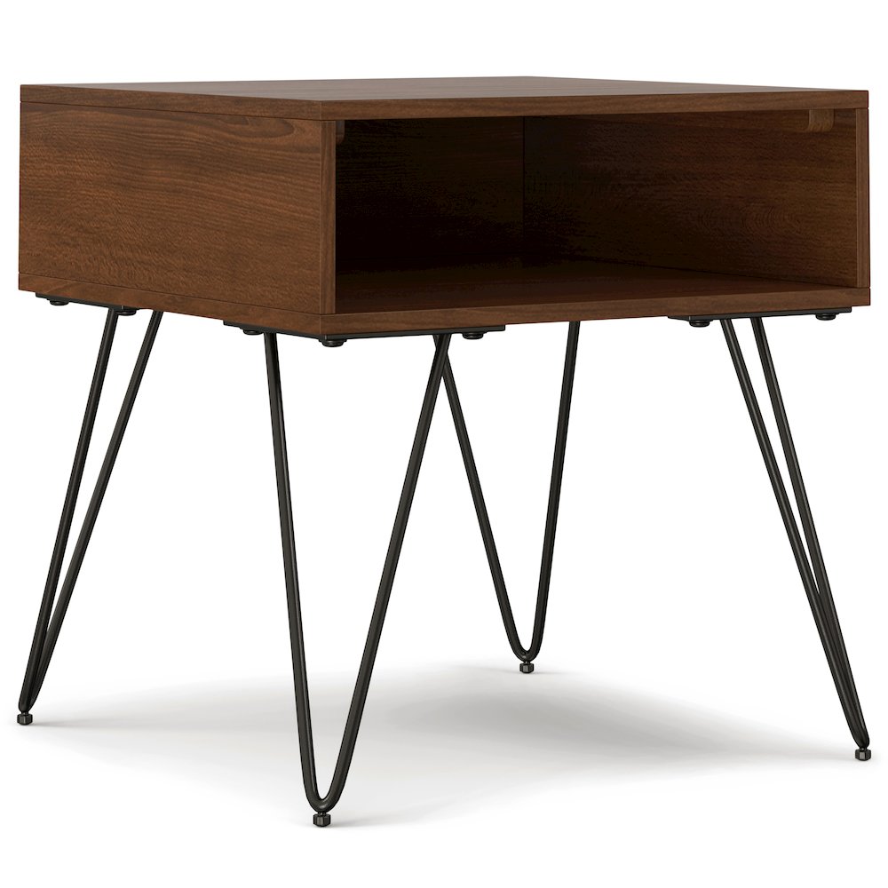 Hunter End Table In Walnut Veneer. Picture 1