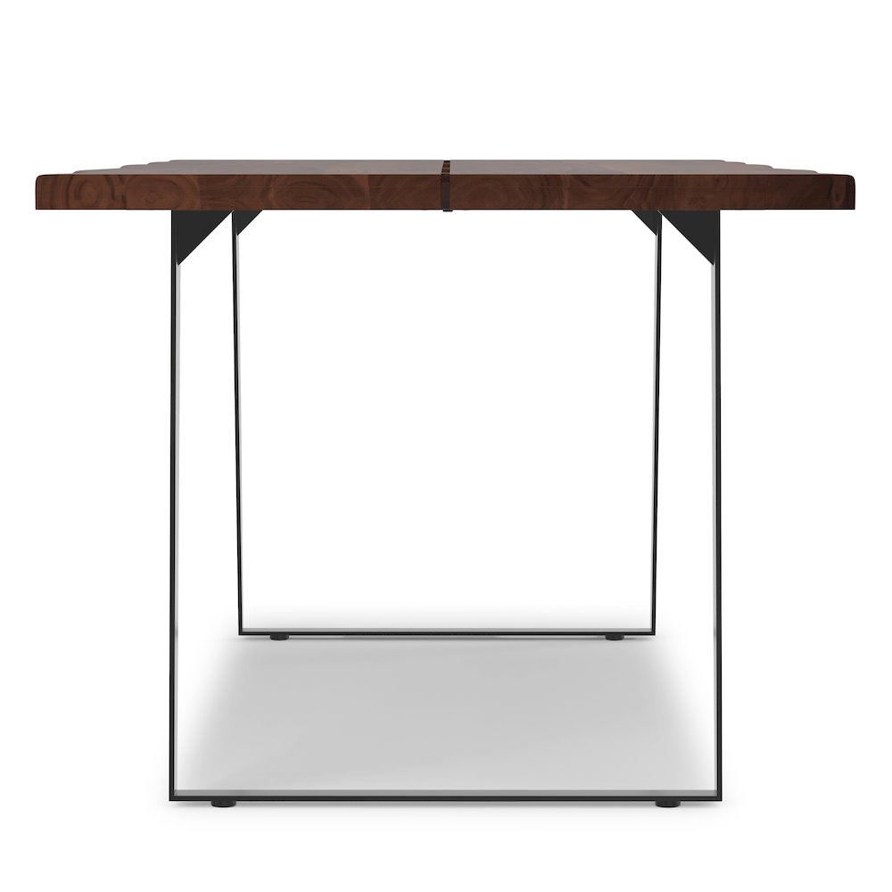 Delta Dining Table In Dark Walnut. Picture 5