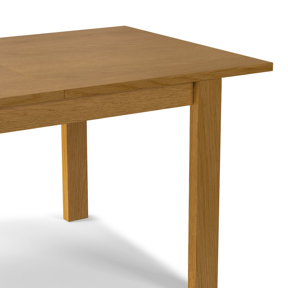 Wilson Extendable Dining Table In Oak Veneer. Picture 18