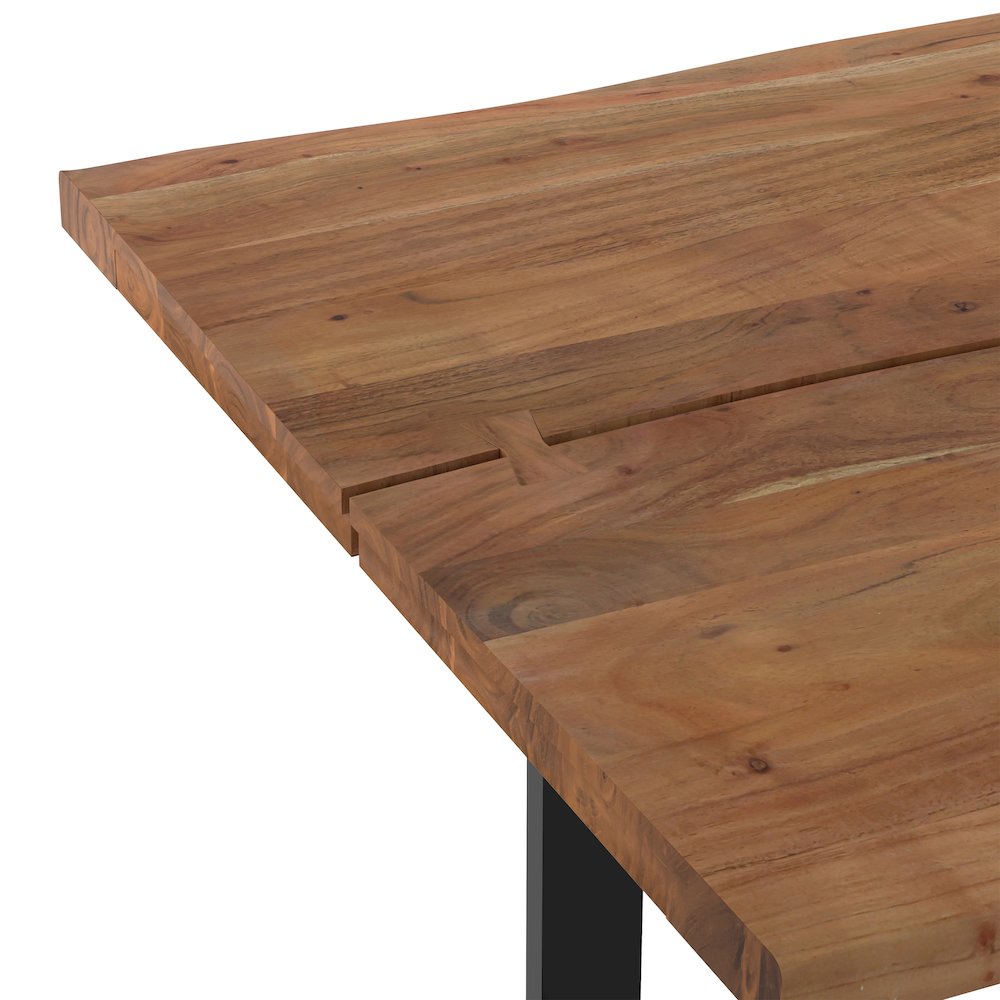 Fieldcrest Dining Table In Natural. Picture 7